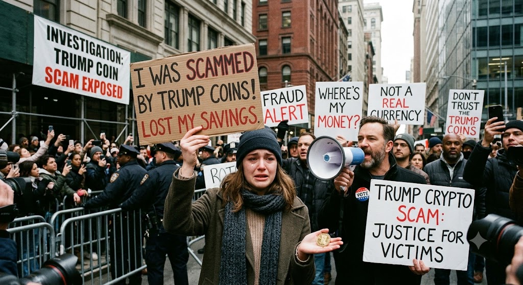 trump coin scam